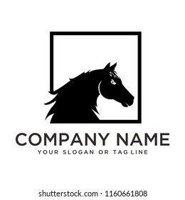creative logo design horse