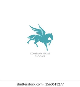 creative logo design
 vector horse
