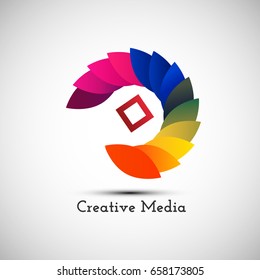 Creative logo design icon, letter D symbol for business branding. Vector illustration professional logo.