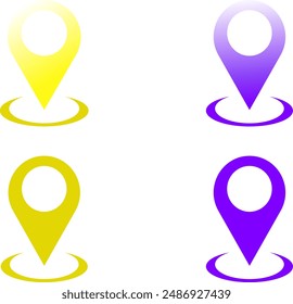 creative logo design  icon location