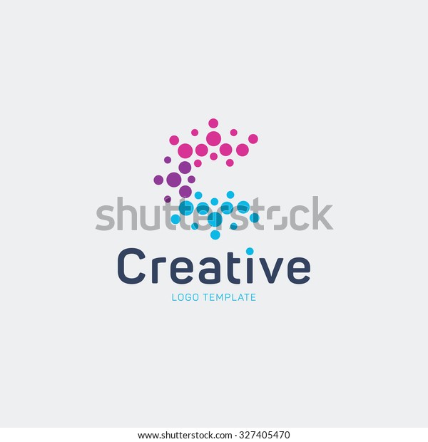 Stock Vektor Kreativni Design Loga Logo Pismene C Bez Autorskych Poplatku 327405470