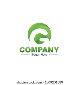 Creative logo design, letter G. Colorful vector icon. Trendy business elements.