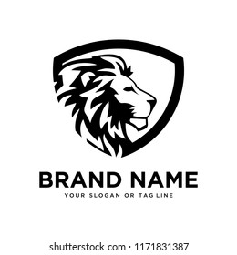 creative logo design lion concept vector template