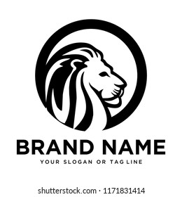 creative logo design lion concept vector template