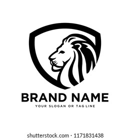 creative logo design lion concept vector template