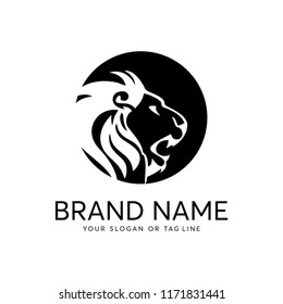 creative logo design lion concept vector template