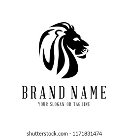 creative logo design lion concept vector template