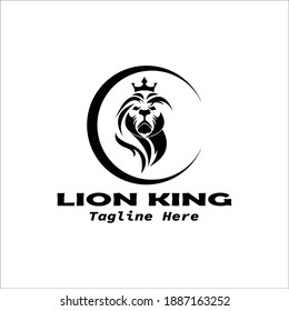 creative logo design lion concept vector template