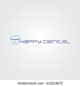 Creative logo design for medical and Unique symbol with dental smile.