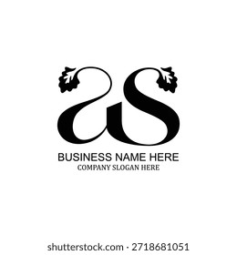 As creative logo design as minimalist vector icon unique business emblem