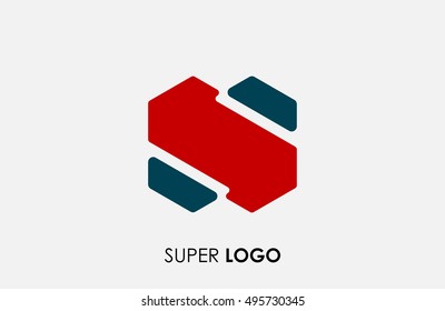 Creative logo design. Minimalistic design element. 