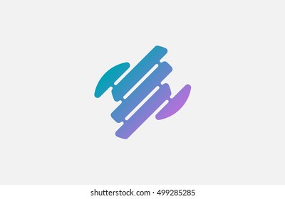 Creative logo design. Minimalistic design element. Simple logo