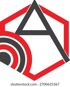 Creative A logo design. Modern A logo design