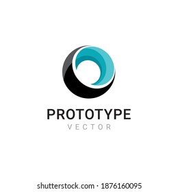 Diseño de logotipo creativo, estilo minimalista moderno, eps 10