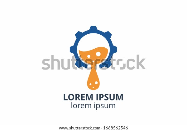 Creative Logo Design Oil Template Shape Stock Vector (Royalty Free ...