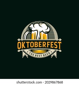 Creative Logo Design Of Oktoberfest 