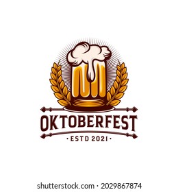 Creative Logo Design Of Oktoberfest 