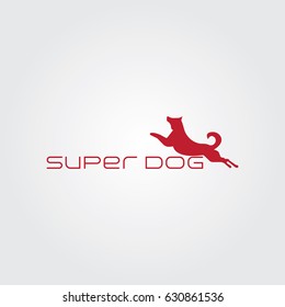 Creative logo design for pet company and Unique symbol with dog.