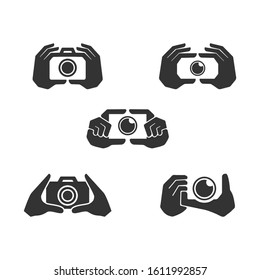 Creative logo design, photography, camera, bundle, negative space