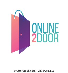 Creative Logo Design Representing E-commerce and Digital Shopping Services