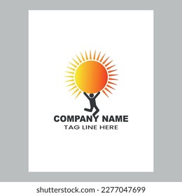 Creative Logo Design and Solar Template