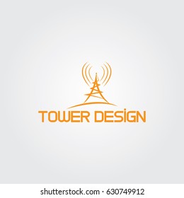 Creative logo design for technology  company and Unique symbol with electric tower.