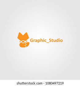 Creative logo design and Unique icon of fox.