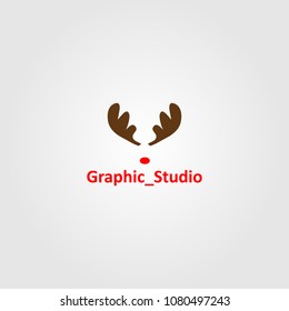 Creative logo design and Unique icon of Deer.