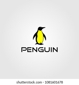 Creative logo design and Unique icon of Penguin.