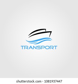 Creative logo design and Unique icon of Transport.