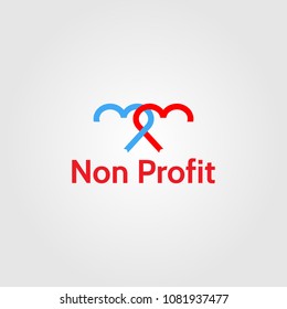 Creative logo design and Unique icon of Infinity heart.