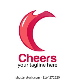 Creative logo design and Unique symbol with cherry and c.