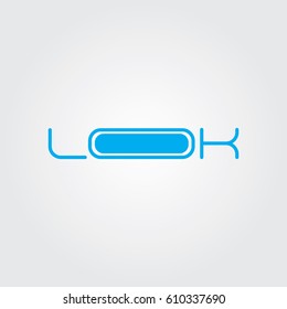 Creative logo design and Unique symbol template with Virtual Reality Glasses.
