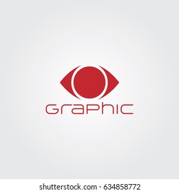 Creative logo design and Unique symbol with eye icon.