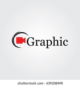 Creative logo design and Unique symbol with camera.