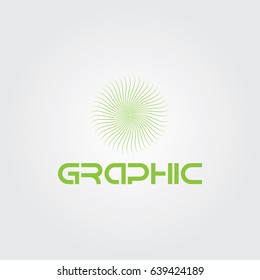 Creative logo design and Unique symbol with sun.