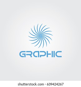 Creative logo design and Unique symbol with sun.