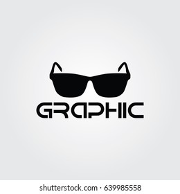 Creative logo design and Unique symbol with glasses.