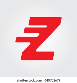 Creative logo design and Unique symbol with z.