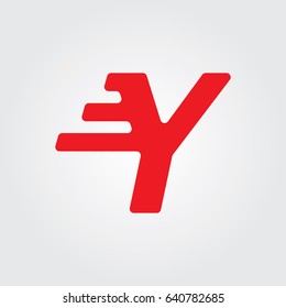 Creative logo design and Unique symbol with y.
