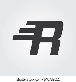 Creative logo design and Unique symbol with r.