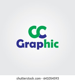 Creative logo design and Unique symbol with double c.