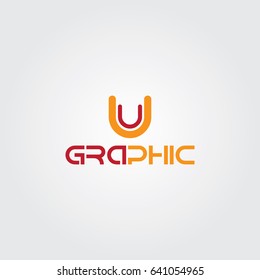 Creative logo design and Unique symbol with double u.