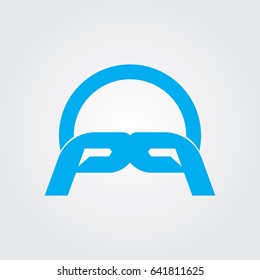 Creative logo design and Unique symbol with double p.