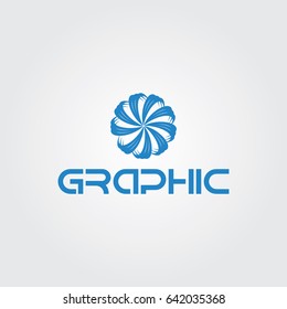 Creative logo design and Unique symbol with flower.