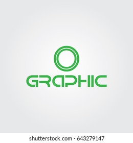 Creative logo design and Unique symbol with letter o.