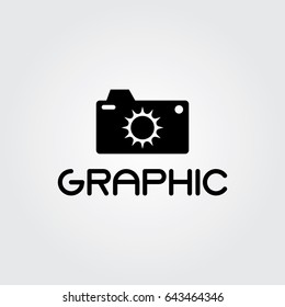 Creative logo design and Unique symbol with camera.