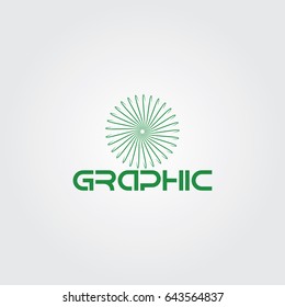 Creative logo design and Unique symbol with flower.