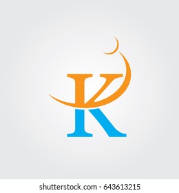 Creative logo design and Unique symbol with moon Swoosh and letter g.