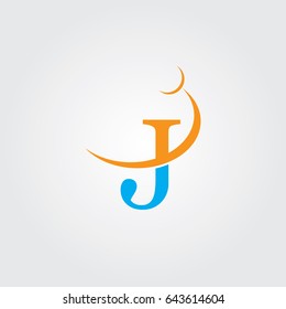 Creative logo design and Unique symbol with moon Swoosh and letter g.